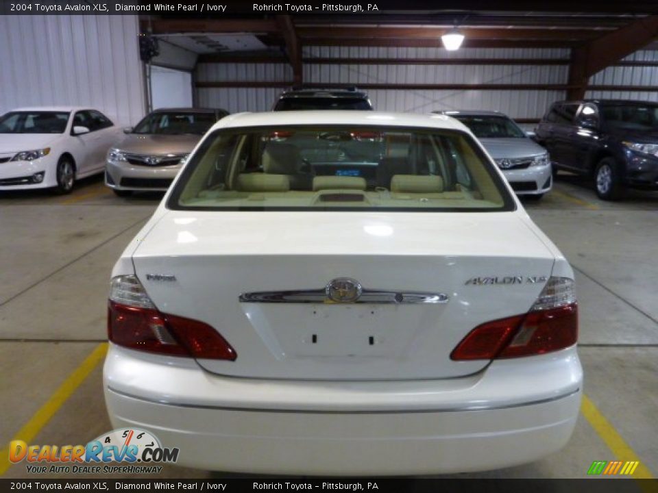 2004 Toyota Avalon XLS Diamond White Pearl / Ivory Photo #3