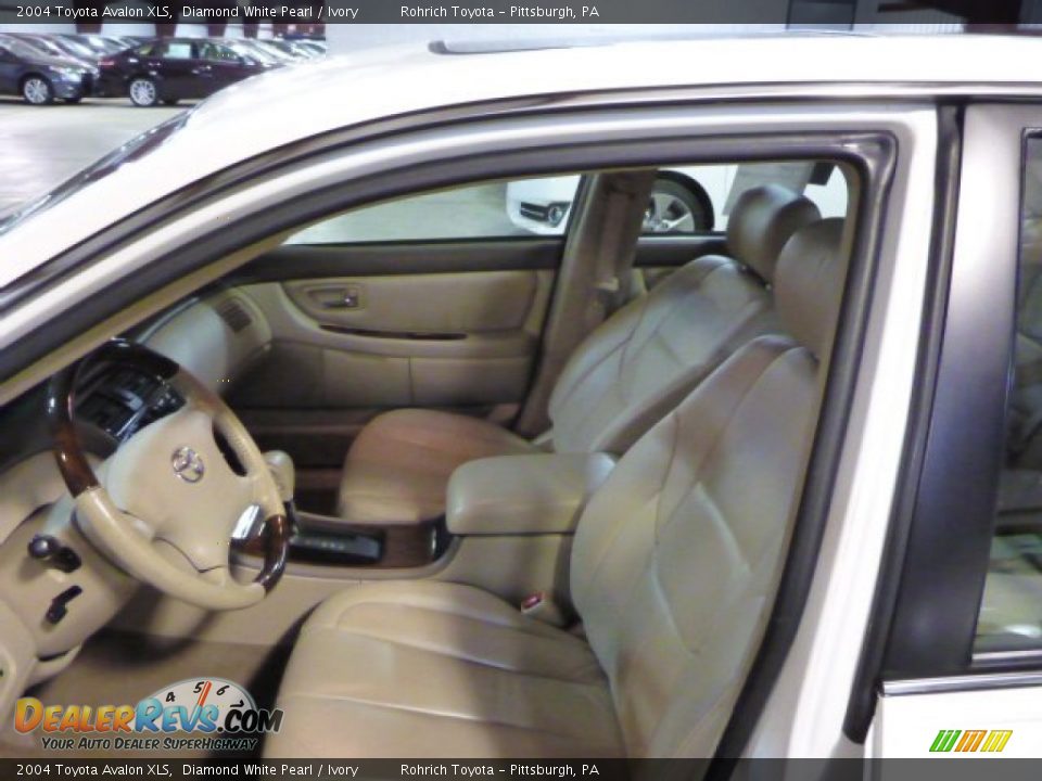 2004 Toyota Avalon XLS Diamond White Pearl / Ivory Photo #4