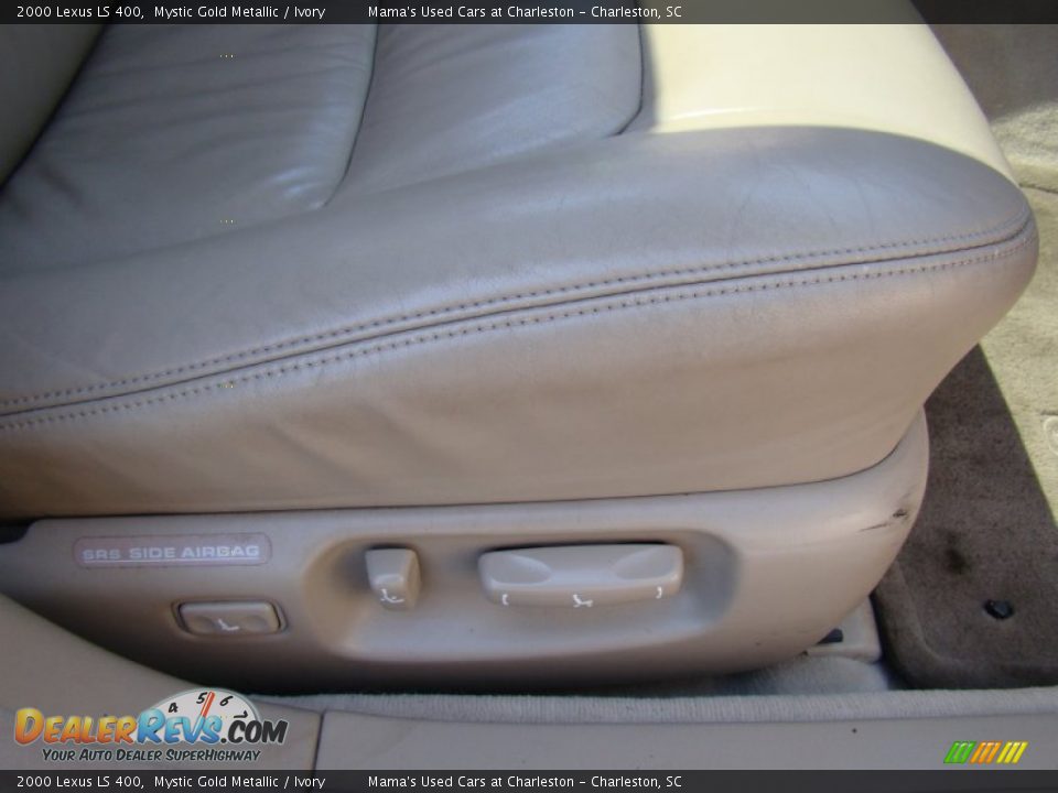 2000 Lexus LS 400 Mystic Gold Metallic / Ivory Photo #14