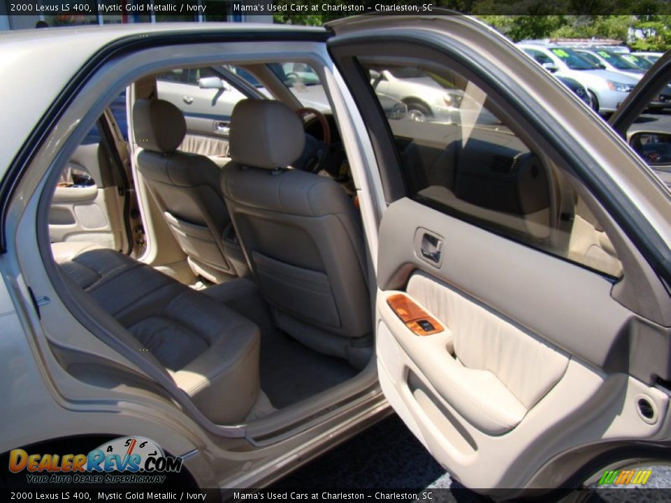 2000 Lexus LS 400 Mystic Gold Metallic / Ivory Photo #15
