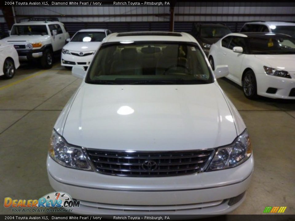 2004 Toyota Avalon XLS Diamond White Pearl / Ivory Photo #11