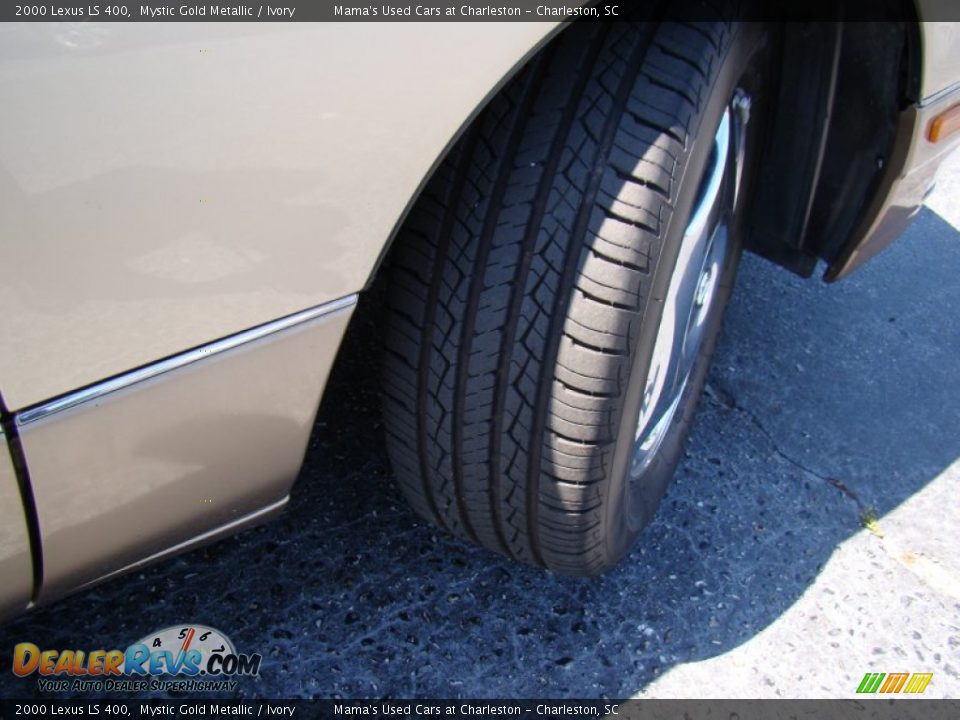2000 Lexus LS 400 Mystic Gold Metallic / Ivory Photo #25