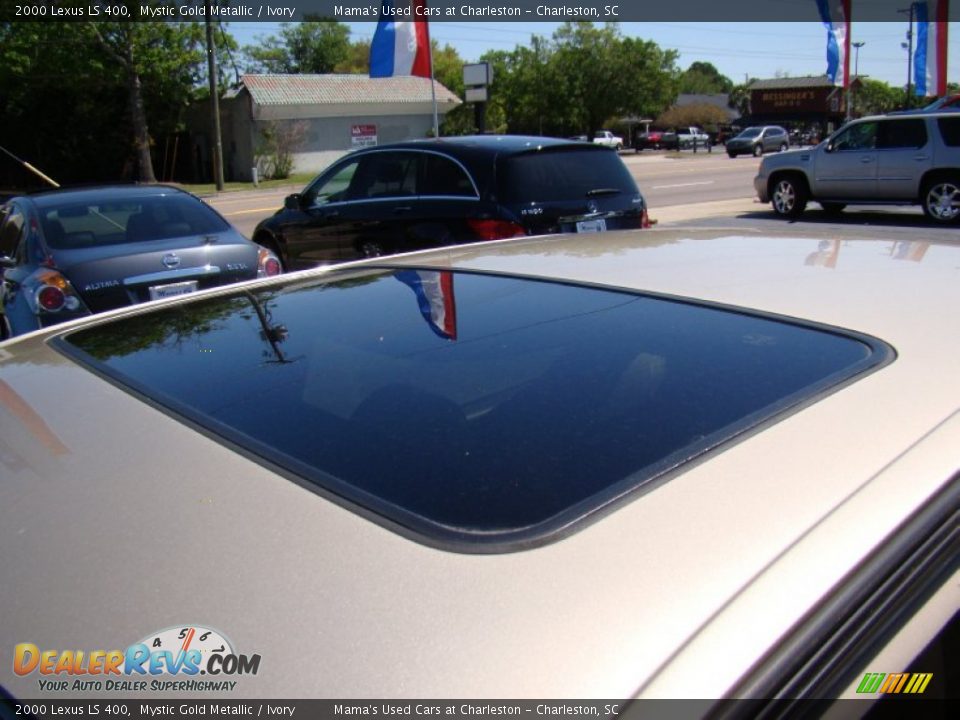 2000 Lexus LS 400 Mystic Gold Metallic / Ivory Photo #31