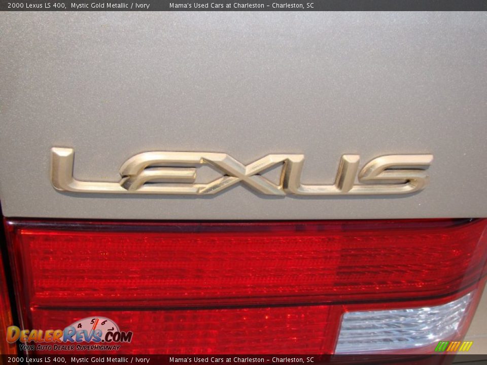 2000 Lexus LS 400 Mystic Gold Metallic / Ivory Photo #32