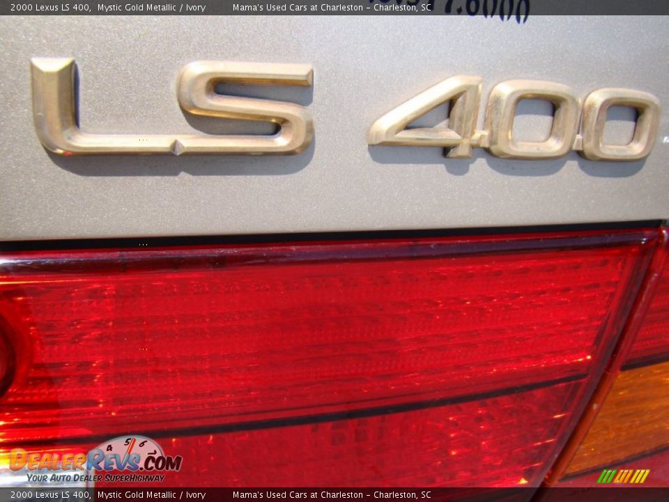 2000 Lexus LS 400 Mystic Gold Metallic / Ivory Photo #33