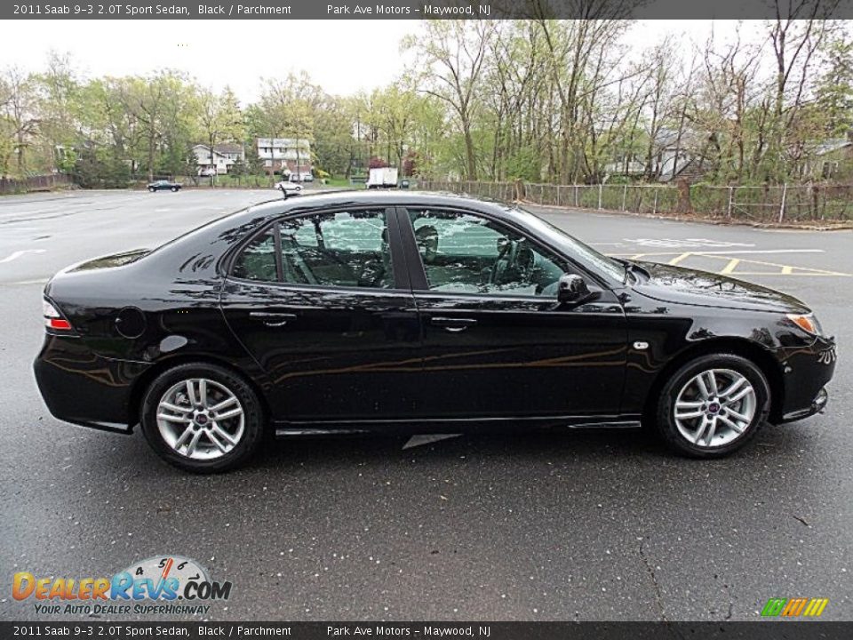 2011 Saab 9-3 2.0T Sport Sedan Black / Parchment Photo #6