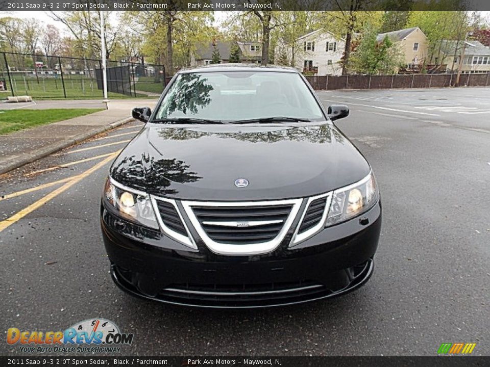 2011 Saab 9-3 2.0T Sport Sedan Black / Parchment Photo #8