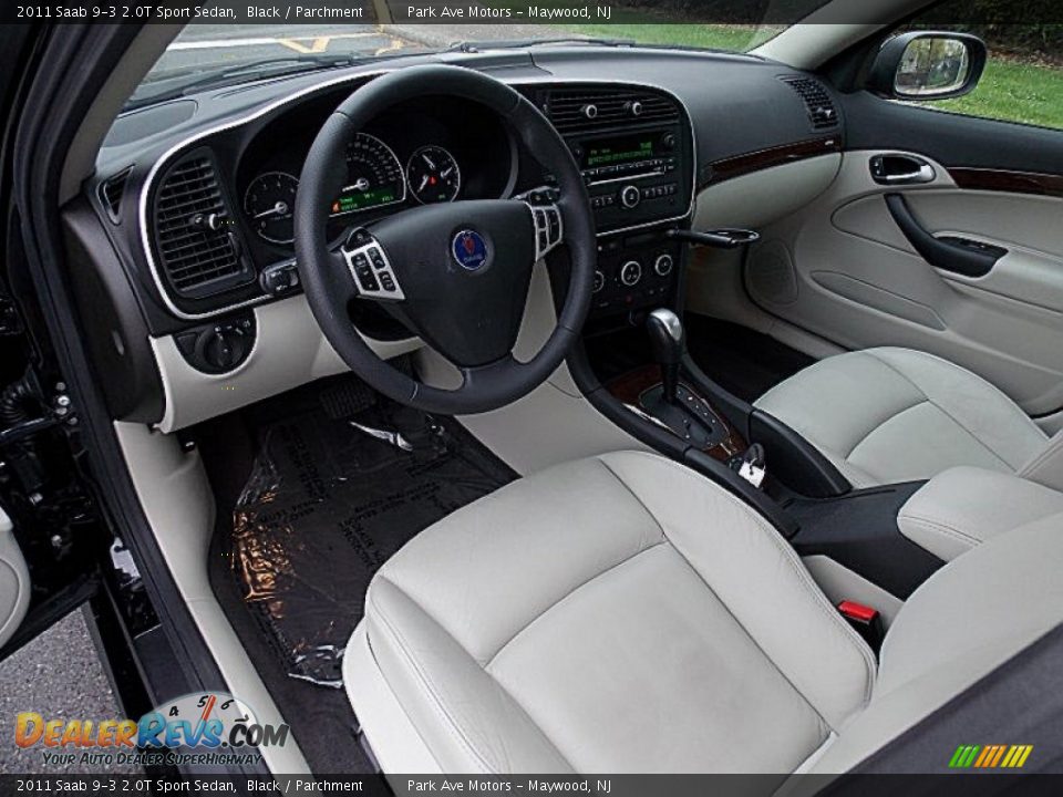 Parchment Interior - 2011 Saab 9-3 2.0T Sport Sedan Photo #12