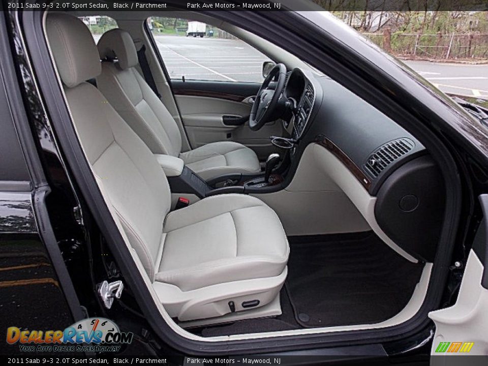 2011 Saab 9-3 2.0T Sport Sedan Black / Parchment Photo #19