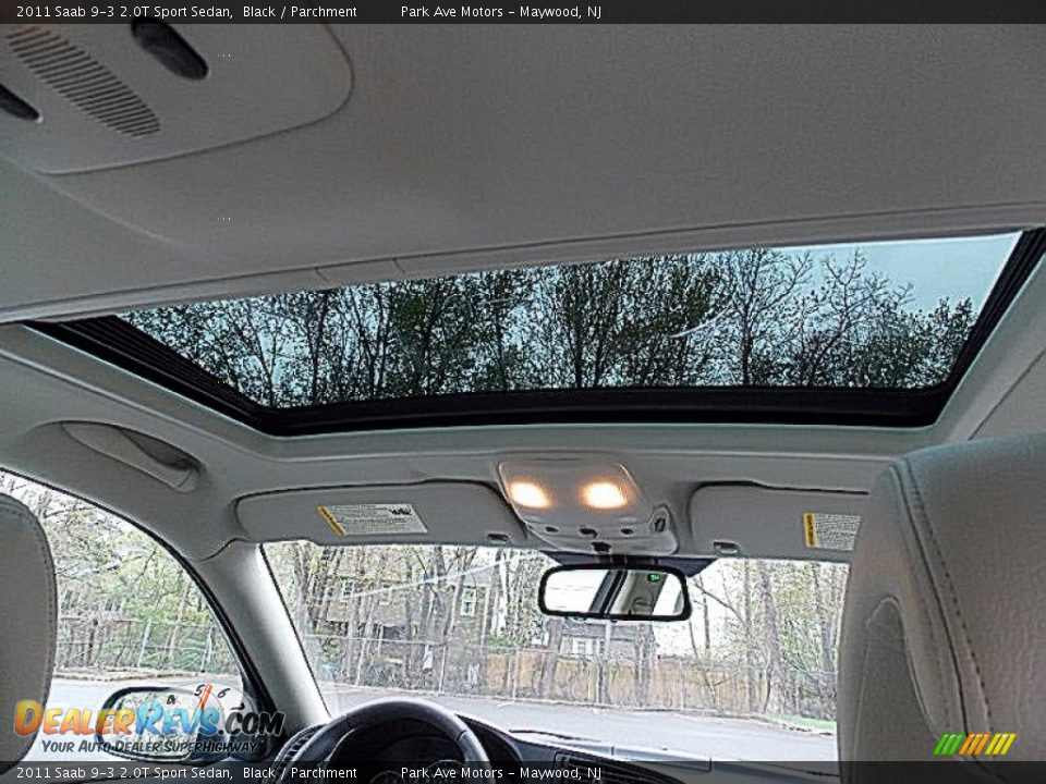 Sunroof of 2011 Saab 9-3 2.0T Sport Sedan Photo #23