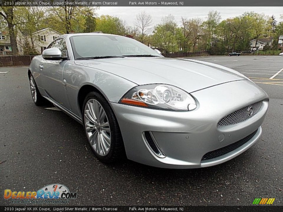 Front 3/4 View of 2010 Jaguar XK XK Coupe Photo #7