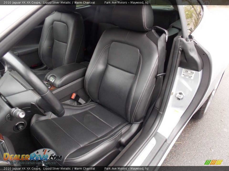 Front Seat of 2010 Jaguar XK XK Coupe Photo #11
