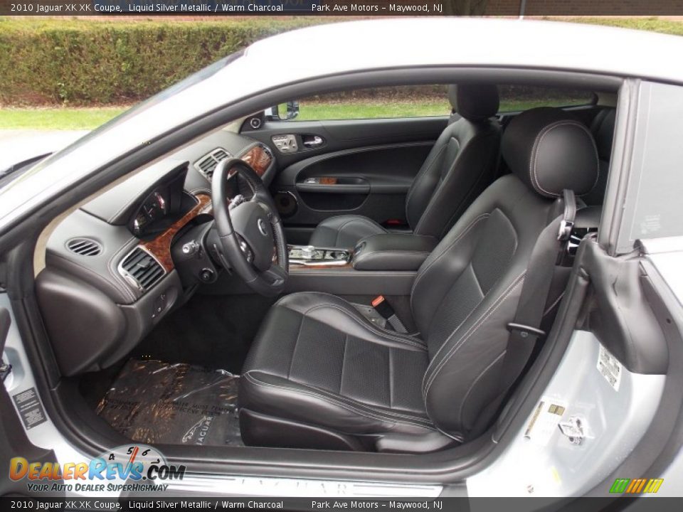 Warm Charcoal Interior - 2010 Jaguar XK XK Coupe Photo #12