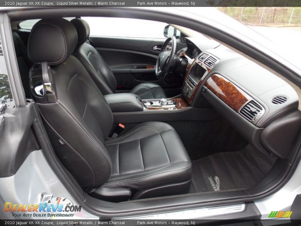 Warm Charcoal Interior - 2010 Jaguar XK XK Coupe Photo #18