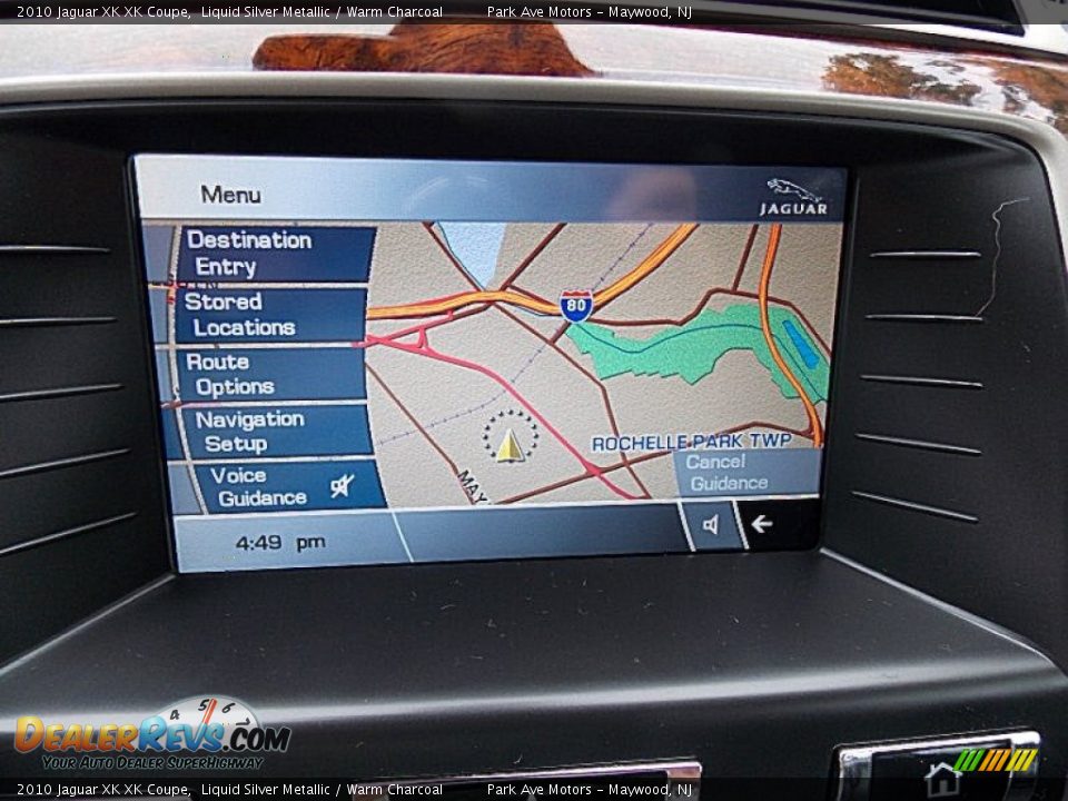 Navigation of 2010 Jaguar XK XK Coupe Photo #29