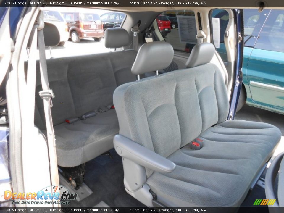 2006 Dodge Caravan SE Midnight Blue Pearl / Medium Slate Gray Photo #24
