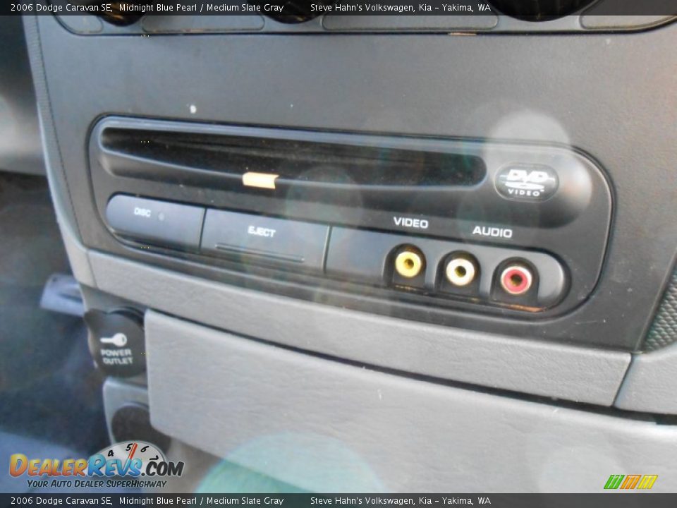 2006 Dodge Caravan SE Midnight Blue Pearl / Medium Slate Gray Photo #27