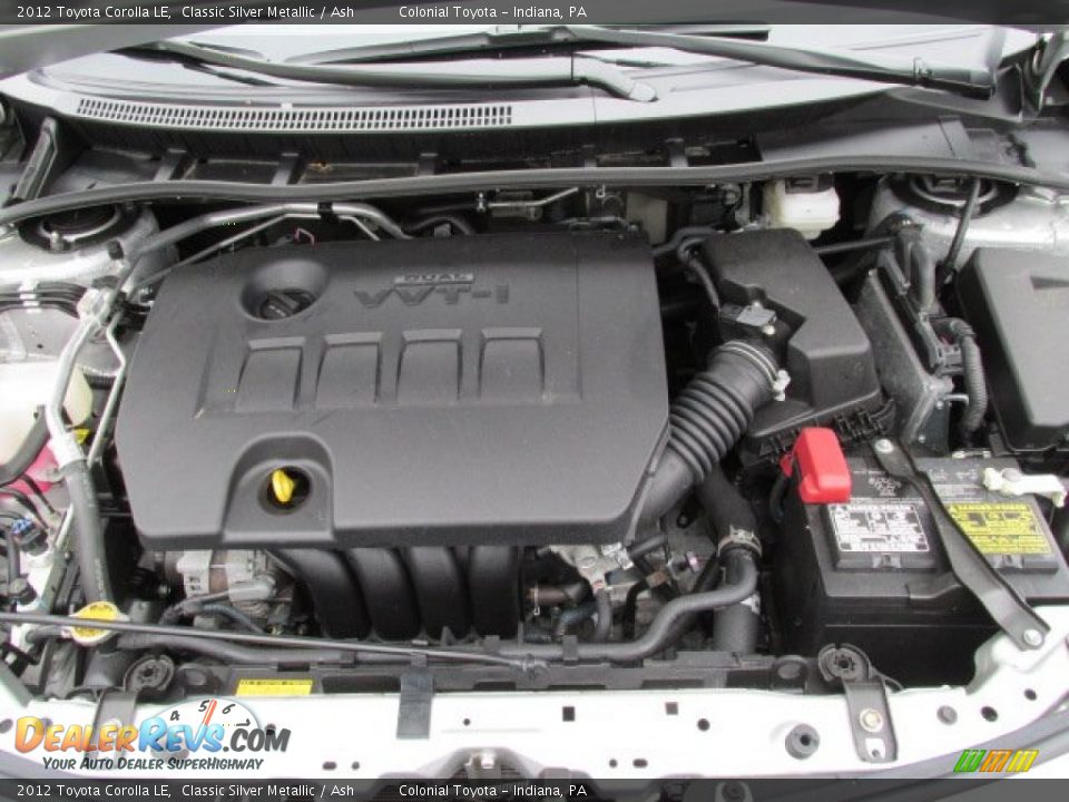 2012 Toyota Corolla LE Classic Silver Metallic / Ash Photo #8