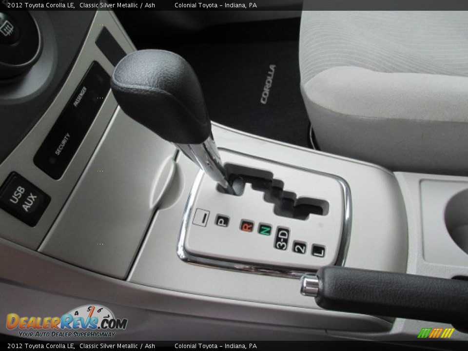 2012 Toyota Corolla LE Classic Silver Metallic / Ash Photo #14
