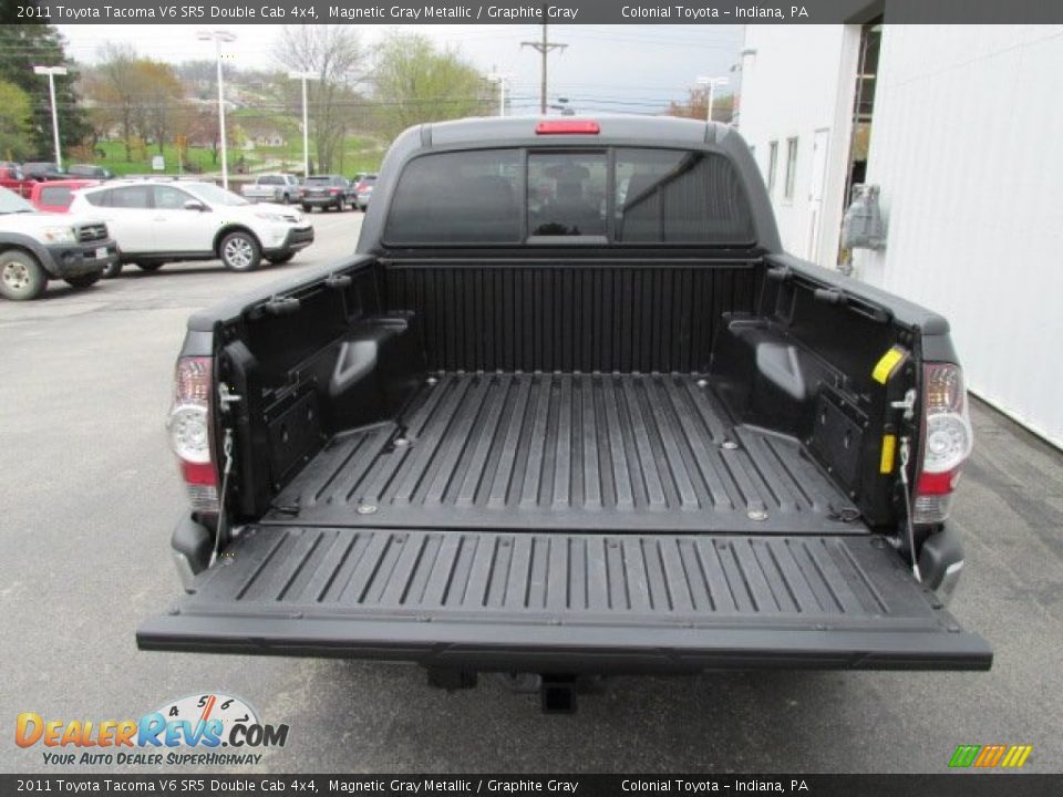 2011 Toyota Tacoma V6 SR5 Double Cab 4x4 Magnetic Gray Metallic / Graphite Gray Photo #8