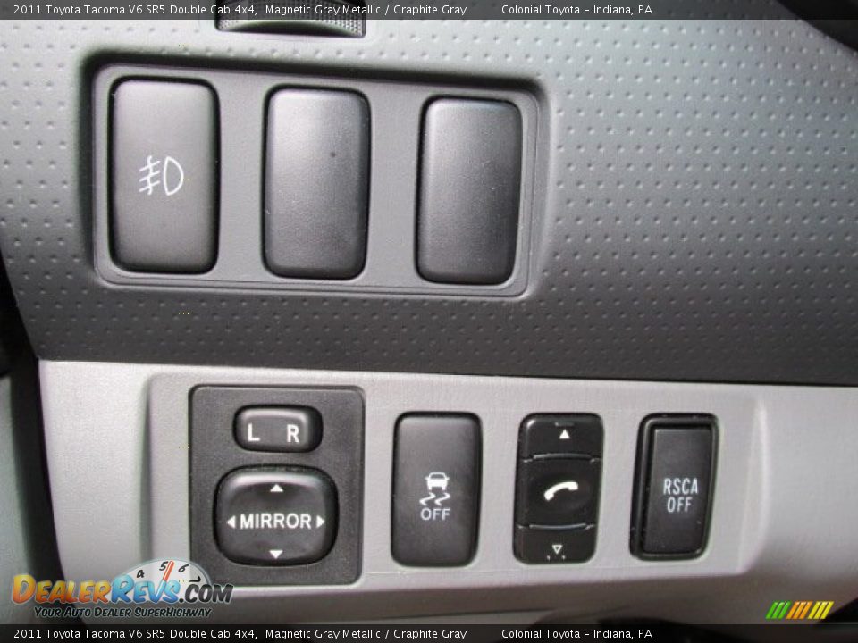 2011 Toyota Tacoma V6 SR5 Double Cab 4x4 Magnetic Gray Metallic / Graphite Gray Photo #14