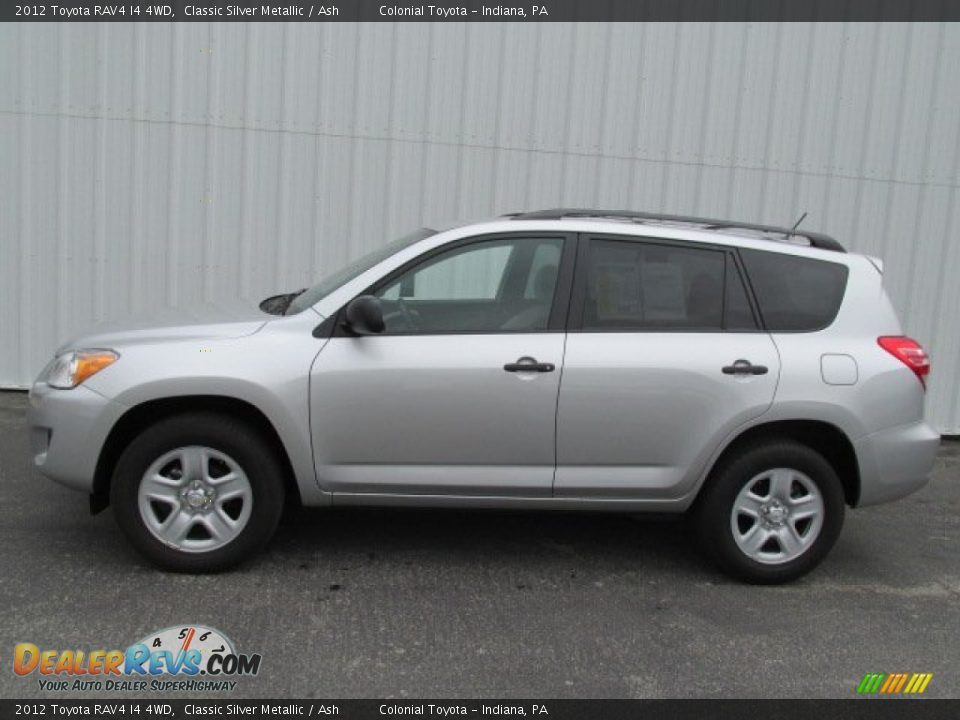 2012 Toyota RAV4 I4 4WD Classic Silver Metallic / Ash Photo #2