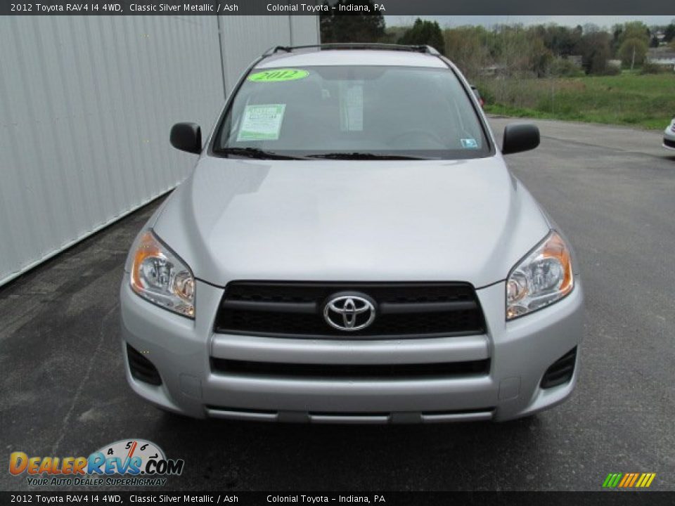 2012 Toyota RAV4 I4 4WD Classic Silver Metallic / Ash Photo #5