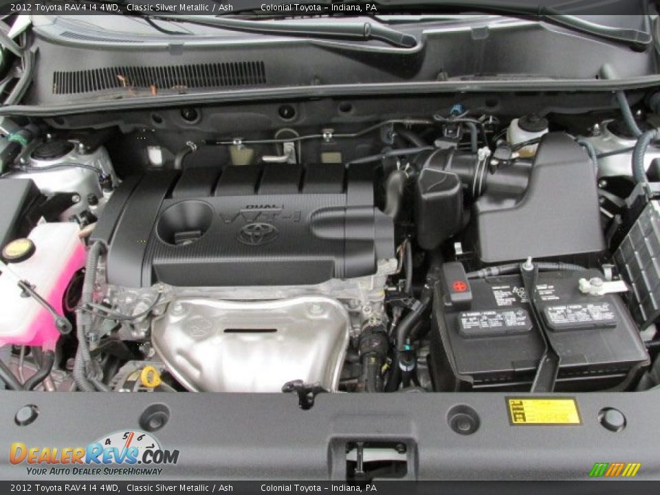 2012 Toyota RAV4 I4 4WD Classic Silver Metallic / Ash Photo #9
