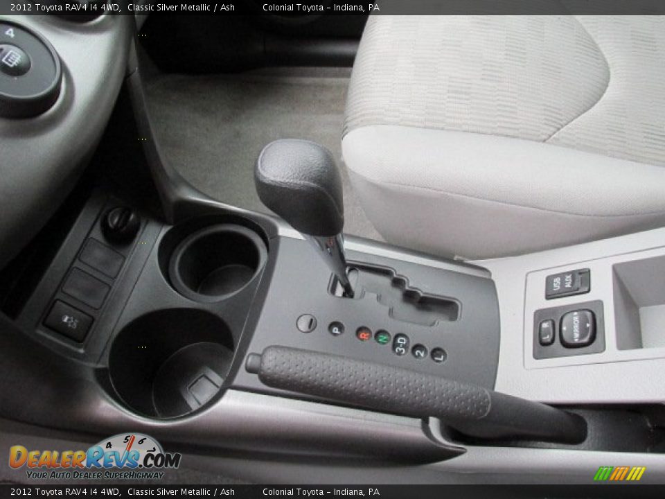 2012 Toyota RAV4 I4 4WD Classic Silver Metallic / Ash Photo #14