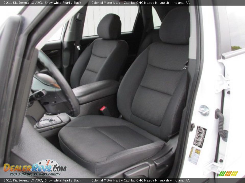 2011 Kia Sorento LX AWD Snow White Pearl / Black Photo #12