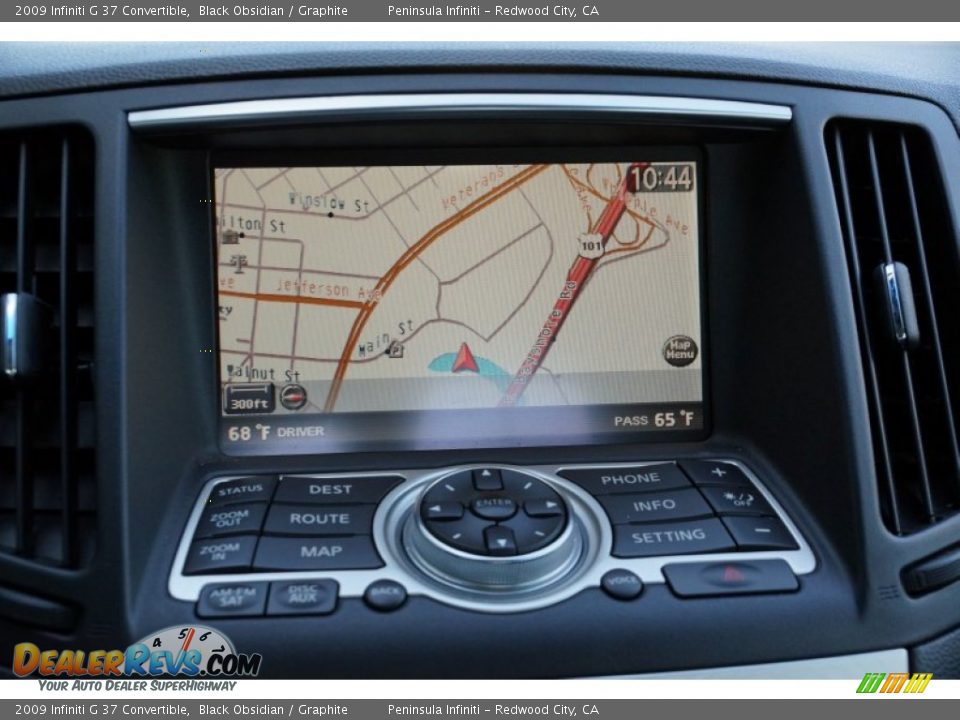 Navigation of 2009 Infiniti G 37 Convertible Photo #18