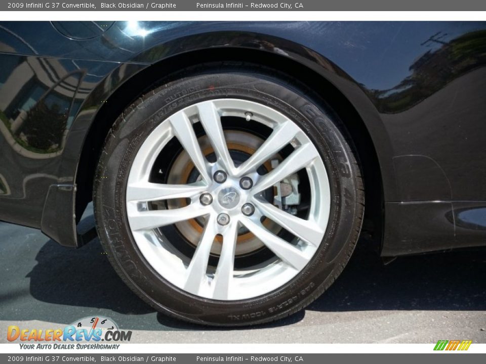 2009 Infiniti G 37 Convertible Wheel Photo #25