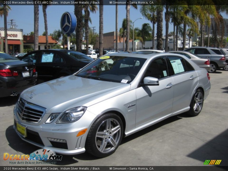 2010 Mercedes-Benz E 63 AMG Sedan Iridium Silver Metallic / Black Photo #5