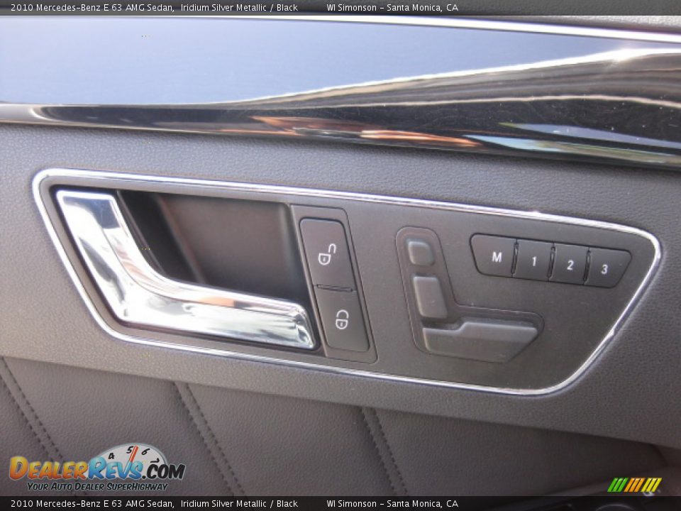 2010 Mercedes-Benz E 63 AMG Sedan Iridium Silver Metallic / Black Photo #7