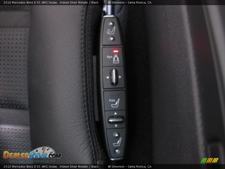 2010 Mercedes-Benz E 63 AMG Sedan Iridium Silver Metallic / Black Photo #12