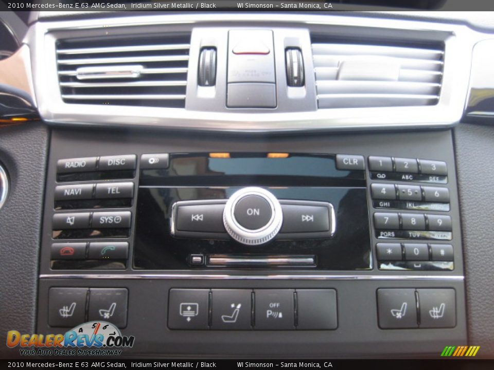 2010 Mercedes-Benz E 63 AMG Sedan Iridium Silver Metallic / Black Photo #15
