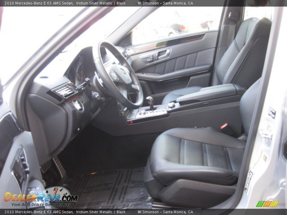 2010 Mercedes-Benz E 63 AMG Sedan Iridium Silver Metallic / Black Photo #19