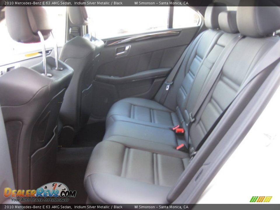 2010 Mercedes-Benz E 63 AMG Sedan Iridium Silver Metallic / Black Photo #20