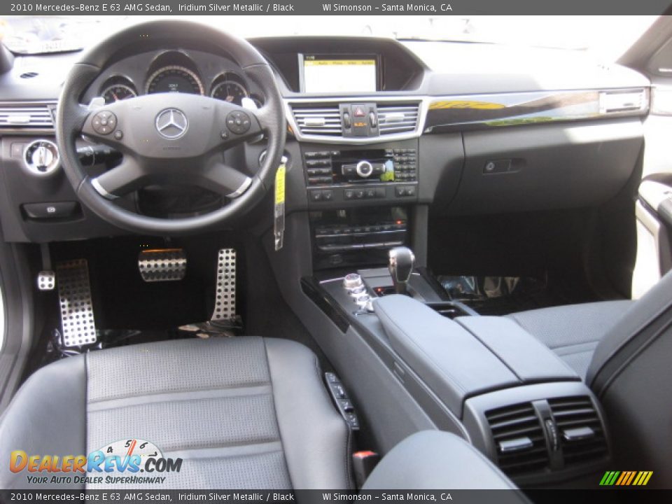 2010 Mercedes-Benz E 63 AMG Sedan Iridium Silver Metallic / Black Photo #21