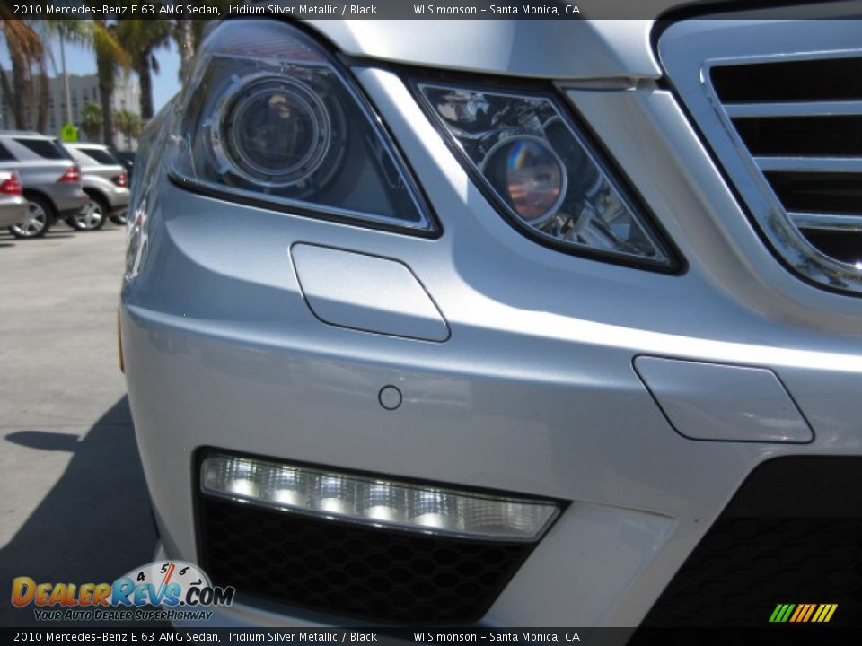 2010 Mercedes-Benz E 63 AMG Sedan Iridium Silver Metallic / Black Photo #23