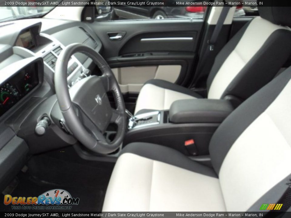 2009 Dodge Journey SXT AWD Light Sandstone Metallic / Dark Slate Gray/Light Graystone Photo #5
