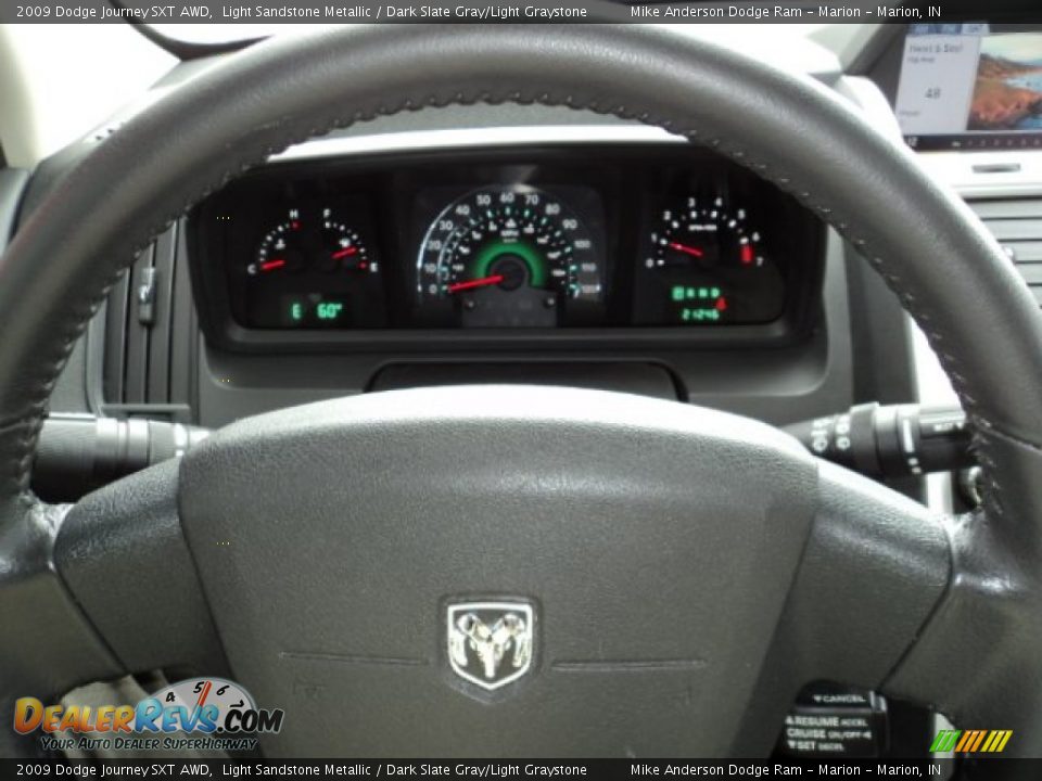2009 Dodge Journey SXT AWD Light Sandstone Metallic / Dark Slate Gray/Light Graystone Photo #7