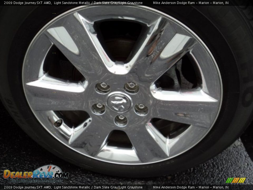 2009 Dodge Journey SXT AWD Light Sandstone Metallic / Dark Slate Gray/Light Graystone Photo #10