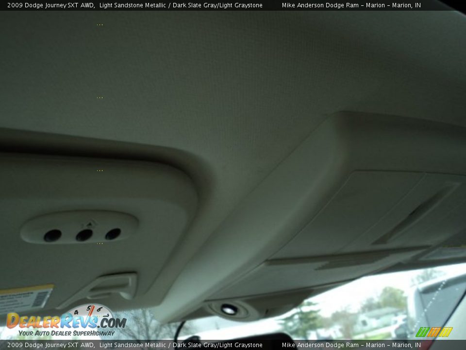 2009 Dodge Journey SXT AWD Light Sandstone Metallic / Dark Slate Gray/Light Graystone Photo #16