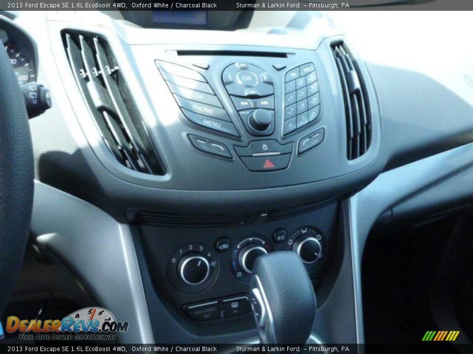 2013 Ford Escape SE 1.6L EcoBoost 4WD Oxford White / Charcoal Black Photo #13