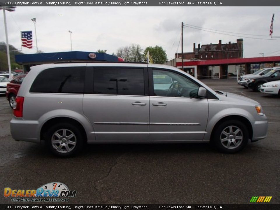 2012 Chrysler Town & Country Touring Bright Silver Metallic / Black/Light Graystone Photo #1