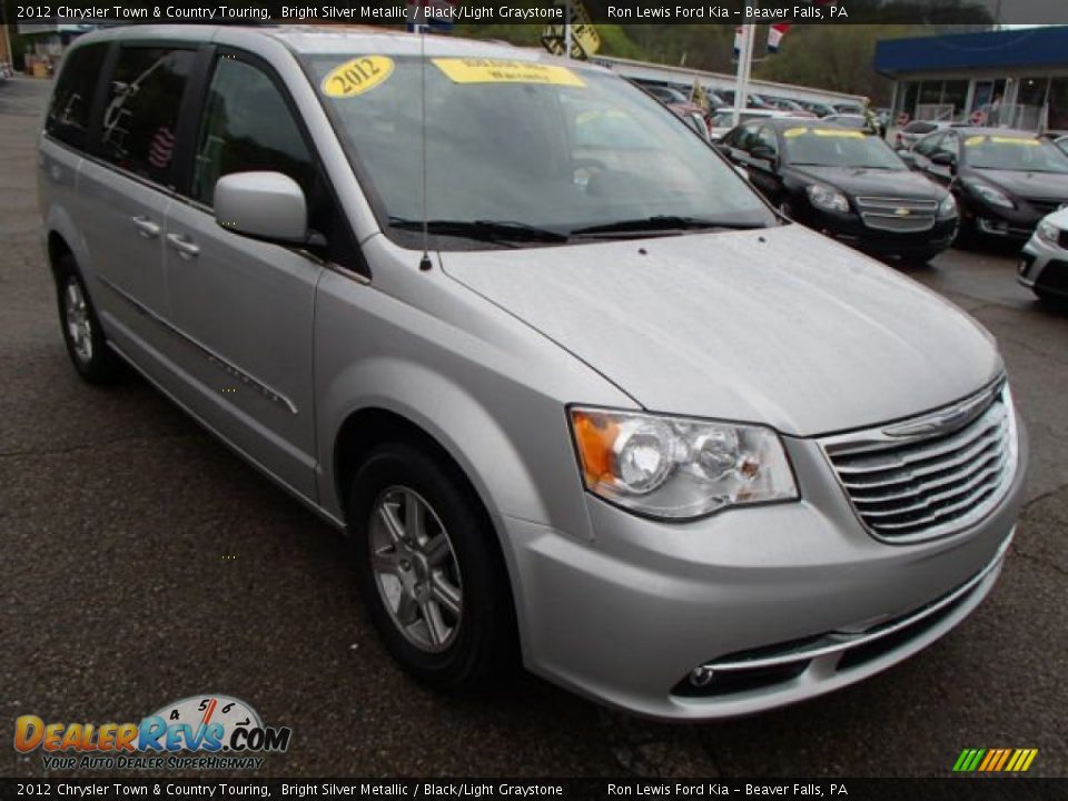 2012 Chrysler Town & Country Touring Bright Silver Metallic / Black/Light Graystone Photo #2