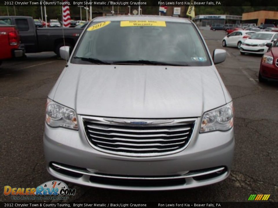 2012 Chrysler Town & Country Touring Bright Silver Metallic / Black/Light Graystone Photo #3
