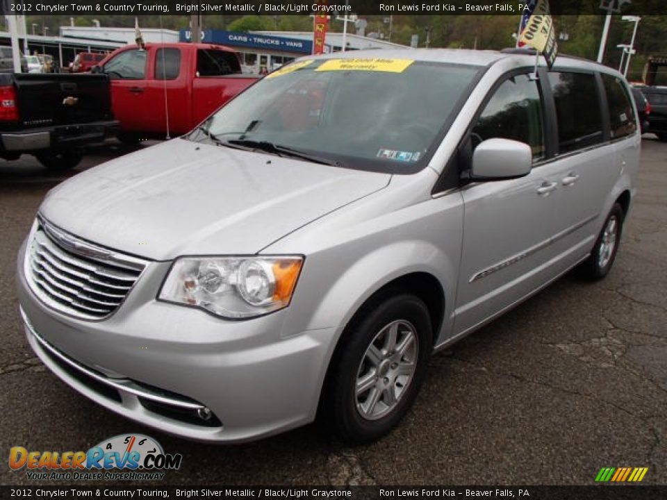 2012 Chrysler Town & Country Touring Bright Silver Metallic / Black/Light Graystone Photo #4