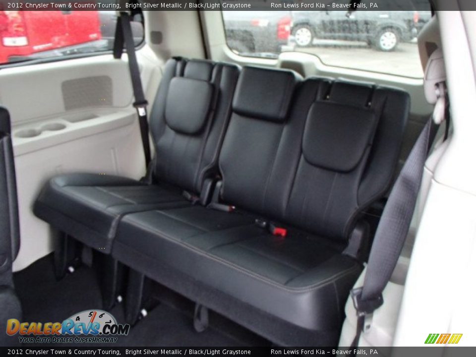 2012 Chrysler Town & Country Touring Bright Silver Metallic / Black/Light Graystone Photo #14